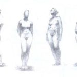 Human figure sketches and sketches